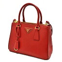 特別価格プラダ PRADA レディース 2WAY ショルダー バッグ ハンドバッグ BORSA AMANO SAFFIANO LUX 1BA896 NZV F068Z FUOCO レッド 赤【新品】(4)