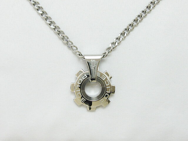【ポリス】POLICE ギアモチーフ ネックレス 24232PSS01【新品】