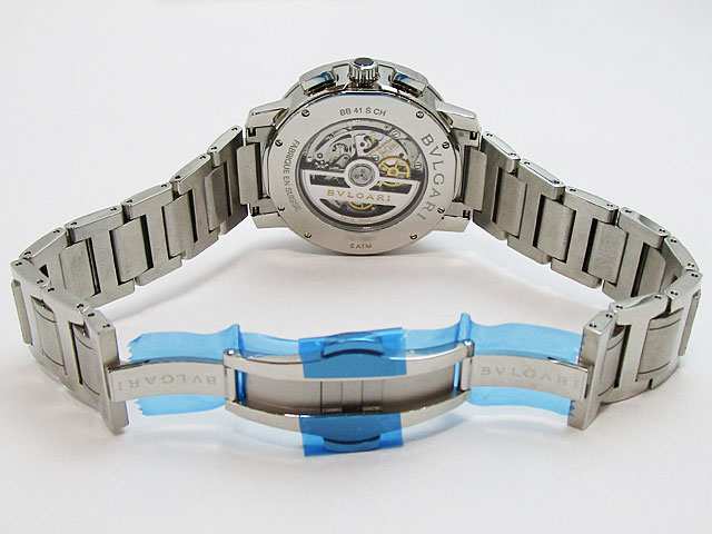 【ブルガリ】BVLGARI　ブルガリブルガリ クロノ 41mm　自動巻き　メンズ時計BB41BSSDCH【新品】
