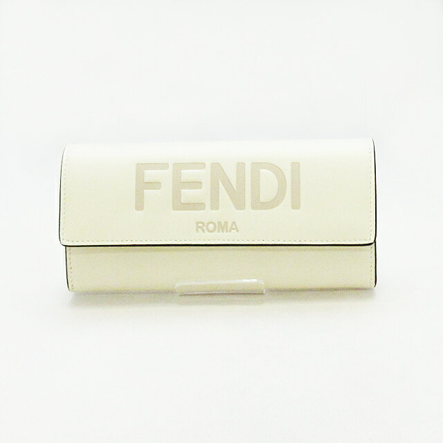 フェンディ 長財布 レディース フェンディ (FENDI) 長財布 メンズ レディース ★ 8M0251 AAYZ F0K7E WHITE ホワイト系 クリーム系 【新品】