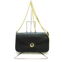 フェンディ (FENDI)チェーンウォレット ショルダーバッグ レディース お財布バッグ★8BS032 A18B F0KUR ブラック 黒【新品】