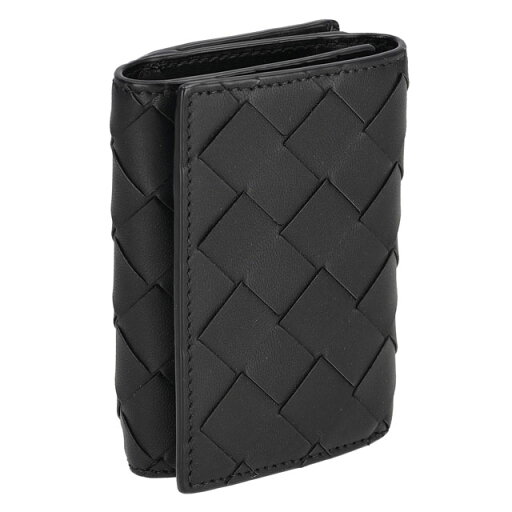 【エントリーでポイント10倍:6/22 20:00〜6/27 01:59まで】【新品】ボッテガヴェネタ BOTTEGA VENETA レディース メンズ 三つ折り財布 690568 V3UH2 8425 ブラック 【エントリーでポイント10倍:6/22 20:00〜6/27 01:59まで】【新品】ボッテガヴェネタ BOTTEGA VENETA レディース メンズ 三つ折り財布 690568 V3UH2 8425 ブラック