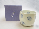 【瀬戸焼】花びら(青)うすかるカップ【新品】