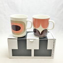 【マリメッコ】marimekko ハルカ&メローニ マグカップ ダークワイン×パウダー 250ml