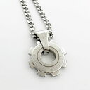ポリス POLICE ギアモチーフ ネックレス シルバー 24232PSS01【新品】