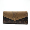【新品】ルイヴィトン LOUIS VUITTON 長財布 モノグラム・ジャイアント リバース ポルトフォイユ サラ レディース M80726
