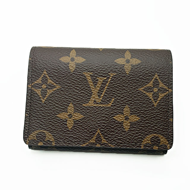 ルイヴィトン 名刺入れ 【新品】ルイヴィトン (LOUIS VUITTON) モノグラム カードケース アンヴェロップ・カルト ドゥ ヴィジット 名刺入れ M63801