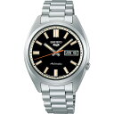 SEIKO セイコー5スポーツ メンズ 腕時計 シースルーバック 自動巻き ブラック SBSA255【新品】