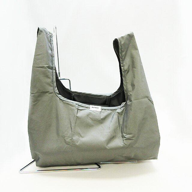 エコバッグ コンビニバッグ お買い物バッグ コンパクトBENTO★643-410-14-00 グレー系【新品】