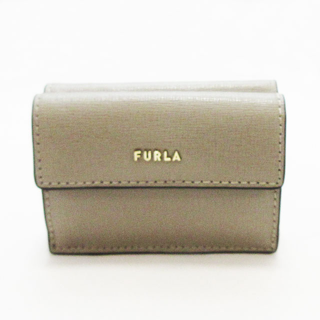 フルラ ミニ財布 レディース フルラ (FURLA) 三つ折り財布 コンパクト財布 ミニ財布 バビロン S COMPACT WALLET TRIFOLD ★ PCY9UNO B30000 SBB00 SABBIA グレージュ【新品】