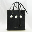 【特別価格】【ジバンシィ】GIVENCHY ハンドバッグ トート ショルダー 2WAY ★ スターゲート デニムライン【中古】