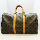 【ルイヴィトン】LOUIS VUITTON キーポル45 モノグラム ボストン バッグ ★ M41428【中古】