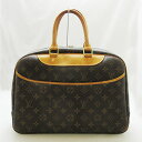 【ルイヴィトン】 LOUIS VUITTON ドーヴィル モノグラム ハンドバック ボストン ★ M47270【中古】