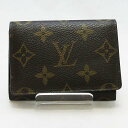 【ルイヴィトン】 LOUISVUITTON モノグラム アンヴェロップ カルト ドゥ ヴィジット カードケース 名刺入れ ★ M62920【中古】