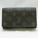 ルイヴィトン LOUISVUITTON モノグラム ポルトモネ・ビエ・トレゾール コンパクト財布 二つ折り財布 ★ M61730【中古】