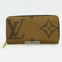 ルイヴィトン LOUISVUITTON モノグラム ジャイアント ジッピーウォレット 長財布 ラウンドファスナー ★ M69353【中古】