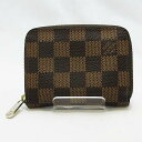 【ルイヴィトン】 LOUISVUITTON ダミエ ジッピーコインパース コインケース 小銭入れ カードケース ★ N63070【中古】