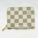 【ルイヴィトン】 LOUISVUITTON ダミエ アズール ジッピーコインパース コインケース 小銭入れ カードケース ★ N63069【中古】