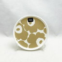 【マリメッコ】Marimekko プレート 13.5cm ウニッコ ベージュ×ホワイト 70398 180【新品】