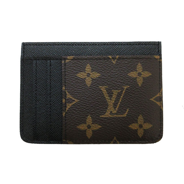 ルイ・ヴィトン 名刺入れ 【新品】ルイヴィトン (LOUIS VUITTON)モノグラム ジャイアント ポルトカルト・LV サイド アップ カードケース 名刺入れ シグネチャー★M81462 ブラウン系 ブラック系 マルチ