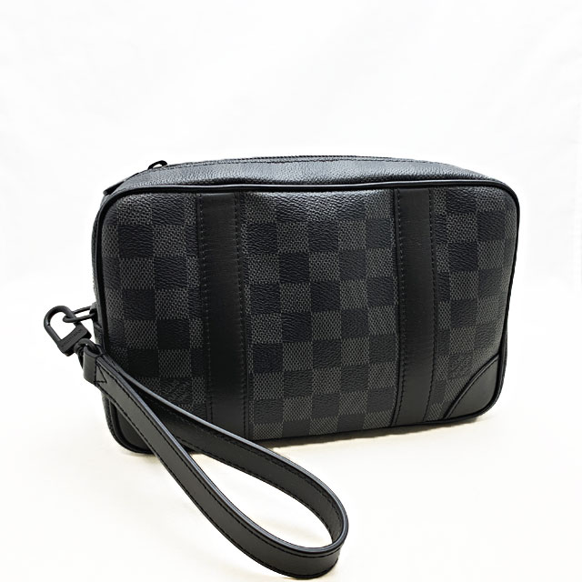 ルイヴィトン　ポシェット 【新品】ルイヴィトン (LOUIS VUITTON) セカンドバッグ ポシェット・カサイ ダミエ グラフィット N60501