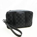 ダミエ 【新品】ルイヴィトン (LOUIS VUITTON) セカンドバッグ ポシェット・カサイ ダミエ グラフィット N60501