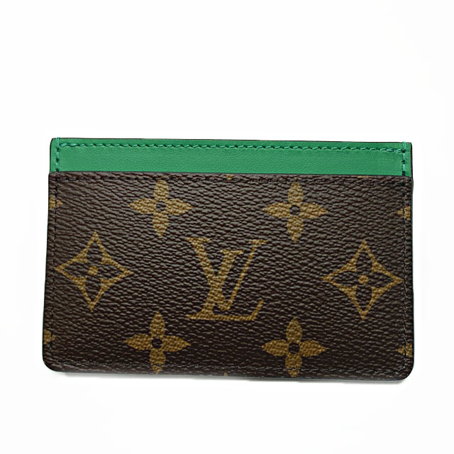 ルイヴィトン 名刺入れ 【新品】ルイヴィトン (LOUIS VUITTON) ポルト カルト・サーンプル 名刺入れ カードケース モノグラム M82874 ヴェール