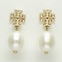 トリーバーチ TORY BURCH ピアス パールドロップピアス ゴールド/アイボリー 65156 709【新品】