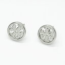 トリーバーチ TORY BURCH アクセサリー ピアス ミラースタッズ ピアス シルバー カラー 26222 022【新品】