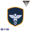 18572 XEBEC ジーベック ワッペン 88mm×106mm SALEセール 22AW