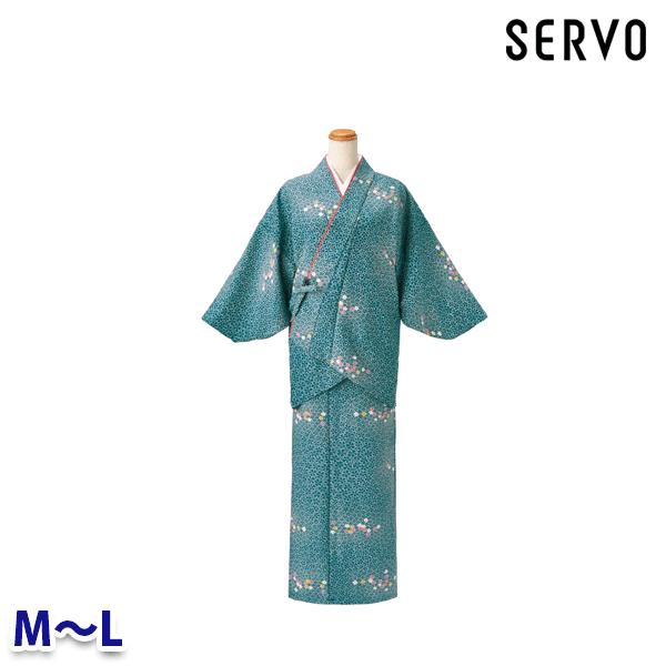 SODL-1751 茶衣着 MからL 桜花文様京小紋 SerVo サーヴォSUNPEX IST23o