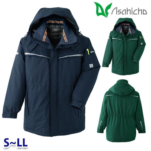 E61100 コート 作業用 長袖 SからLL Asahicho 23AW