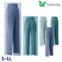 014 レディースパンツ 作業用 ワンタック脇シャーリング SからLL Asahicho 旭蝶 23SS