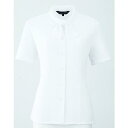 事務服 ブラウス 半袖 大きいサイズ enjoie アンジョア 06073 半袖ブラウス 17号から19号SALEセール