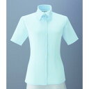事務服 ブラウス 半袖 大きいサイズ enjoie アンジョア 06135 半袖シャツ 17号から19号SALEセール