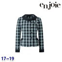 ソフトジャケット enjoieアンジョア 81740 事務服 17号から19号 SALEセール 22AW