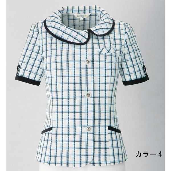 事務服 オーバーブラウス enjoie アンジョア 26240 オーバーブラウス 5号から15号SALEセール