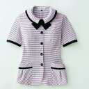 事務服 オーバーブラウス enjoie アンジョア 26500 オーバーブラウス リボン付き 5号から15号SALEセール