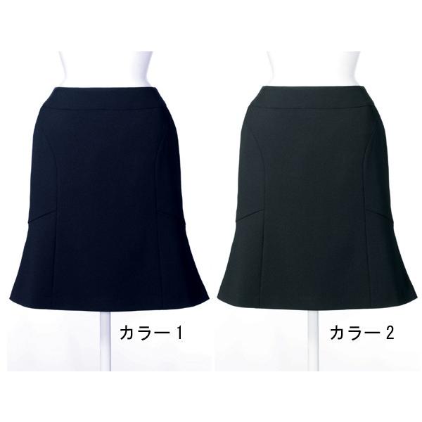 事務服 スカート enjoie アンジョア　51413　マーメイドスカート　5号から19号SALEセール