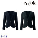 ジャケット enjoieアンジョア 81416 事務服 5号から15号 SALEセール 22AW