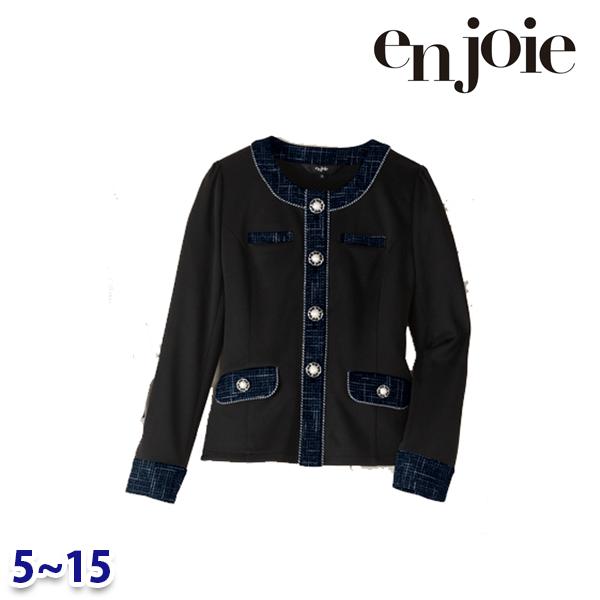 ジャケット enjoieアンジョア 81515 事務服 5号から15号 SALEセール 22AW