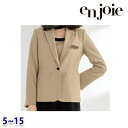 ジャケット enjoieアンジョア 81525 事務服 5号から15号 SALEセール 22AW