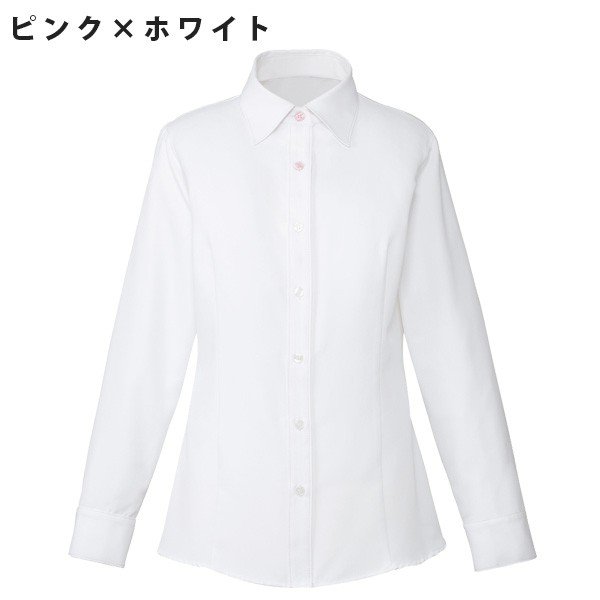 EWB484 長袖ブラウス 19号カーシーKARSEEエンジョイENJOYオフィスウェア事務服SALEセール