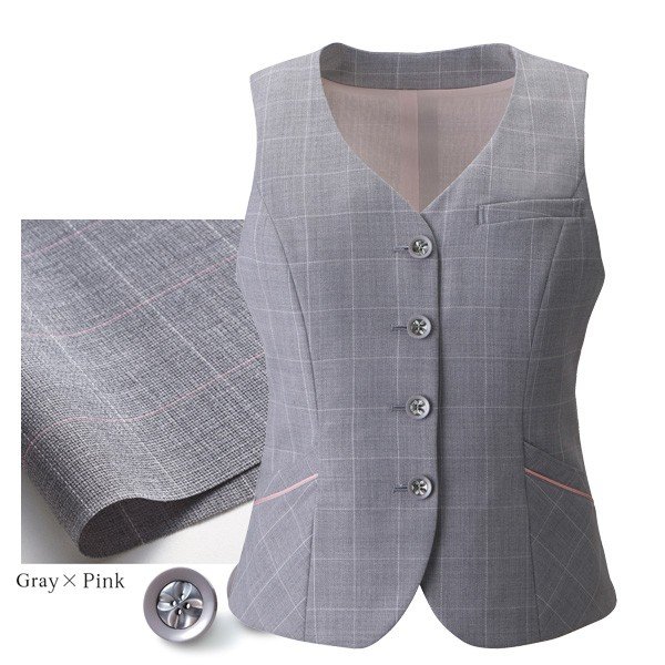 ESV740 ベスト19号カーシーKARSEEエンジョイENJOYオフィスウェア事務服SALEセール