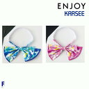 EAZ844 2WAYリボンミニスカーフ F カーシーKARSEEエンジョイENJOYオフィスウェア事務服SALEセールEJ22SS