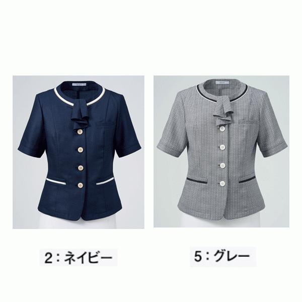 ESA833 オーバーブラウス 19号 カーシーKARSEEエンジョイENJOYオフィスウェア事務服SALEセールEJ22SS