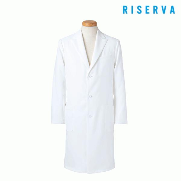 R2492 長袖ドクターコート Sから4L RISERVA リゼルヴァ ヤギコーポレーションYAGI ナースウェア