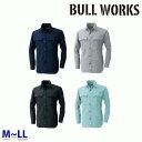 115 長袖シャツ M~LL 桑和 SOWAソーワ BULL WORKS作業服 作業用SALEセールSW22