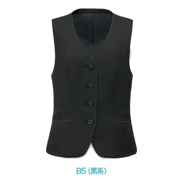 GROW グロウ GVEL-2353 ベスト 5号から23号 ベスト Servoサーヴォ事務服オフィスウェアSALEセール 24SS