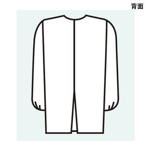 FA-281 7・8号 男女兼用 シングル型給食衣 ホワイト SerVo SUNPEX IST